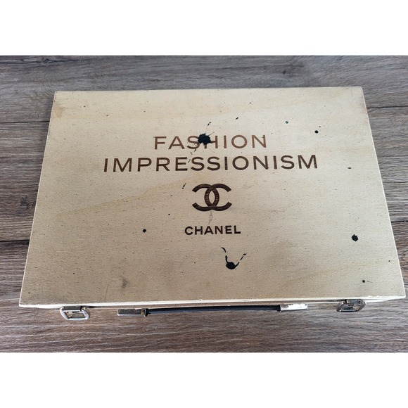 Other - CHANEL Novelty Wooden Box Fashion  2015/16 Cruise Collection Rare VIP Gift